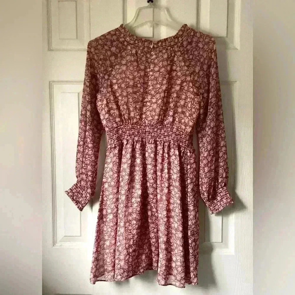 Anthropologie Gal Meets Glam Wimberly Smocked Mini Dress. Size 4 P - Picture 13 of 16